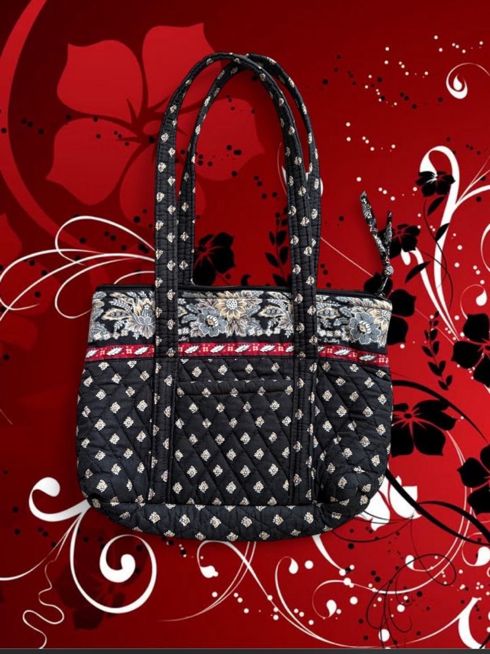 2000s Vera Bradley Retired “Classic Black” Pattern
